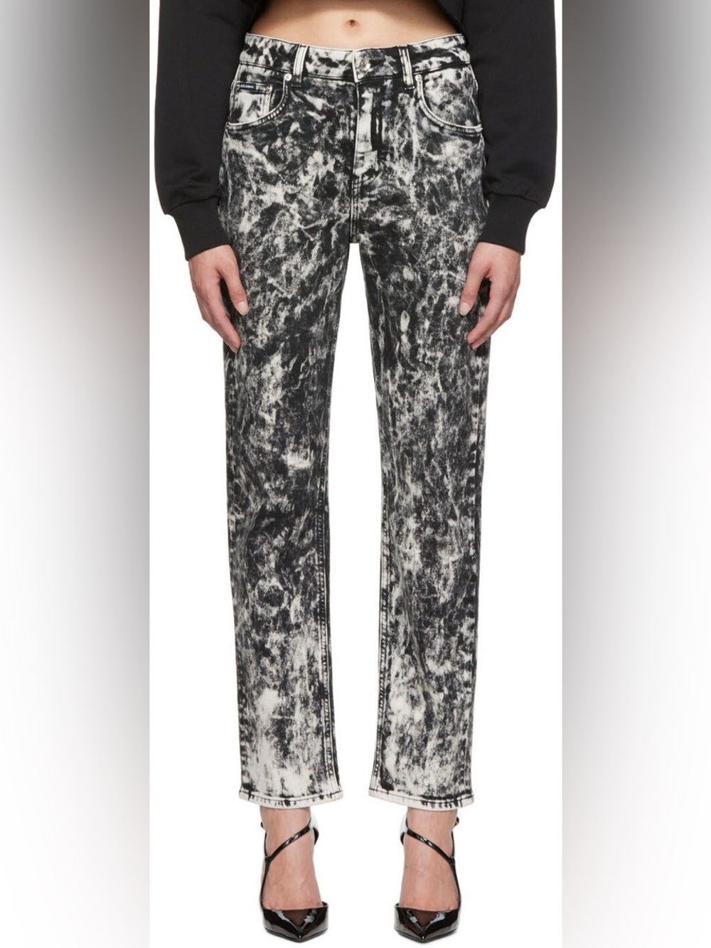 Dolce & Gabbana Marbled
Boyfriend Jeans